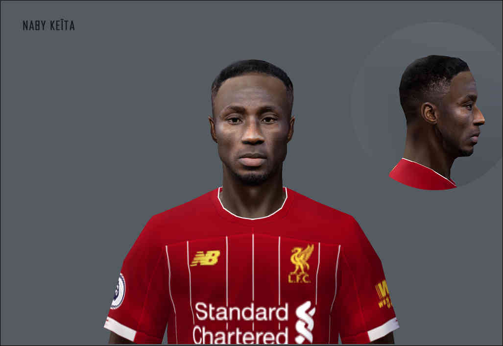 Ultigamerz Pes 6 Naby Keita Liverpool Face 2020 Hd