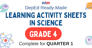 grade 4 activity sheets science