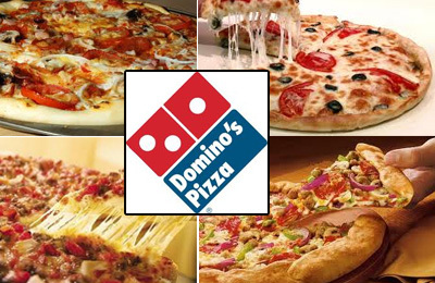 Dominos Pizza offer 50% dengan pembelian pizza Online