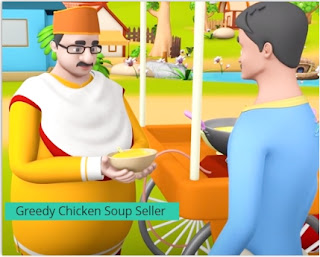 Greedy Chicken Soup Seller Story 