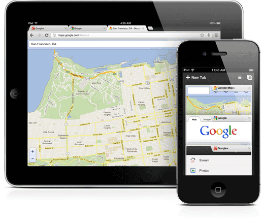 تحميل برنامج جوجل كروم 2013 للايفون والايباد Download Google Chrome Iphone Ipad