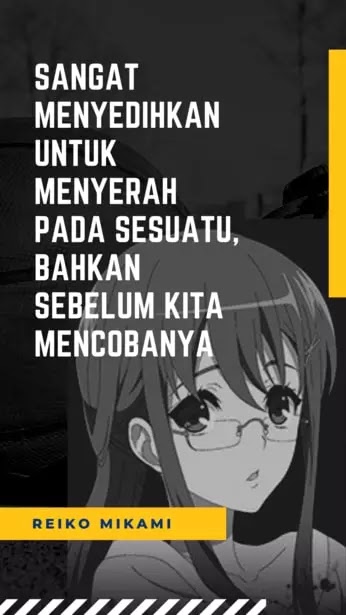 kata bijak anime keren