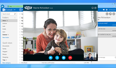 Outlook correo y Skype