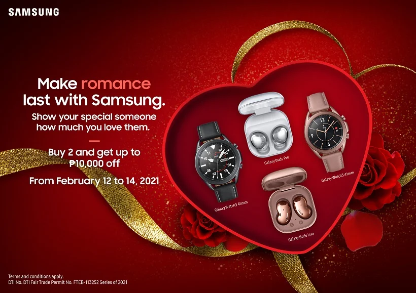 SAMSUNG’s Valentine’s Day Promo: Get the best deals on your favorite gadgets