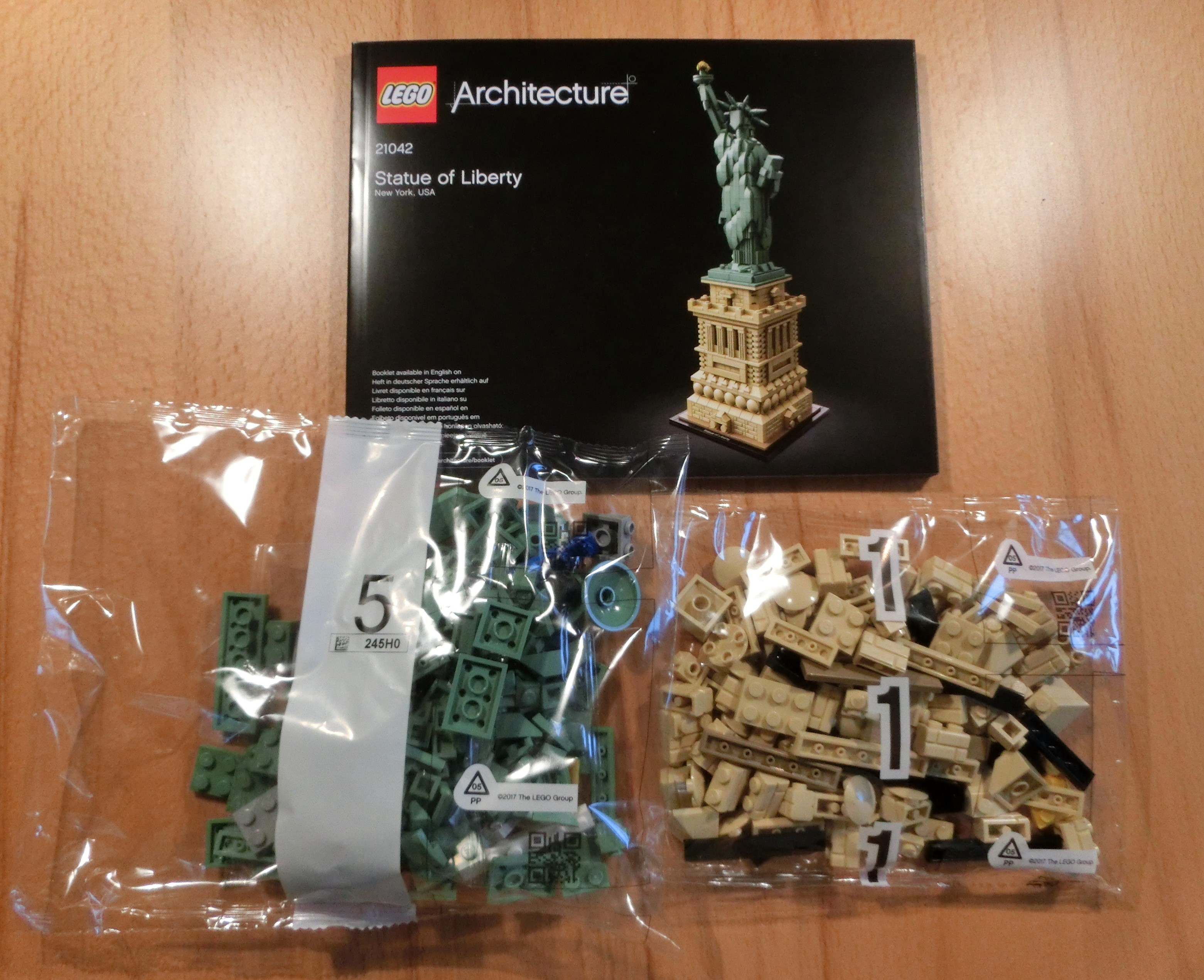 Ein kleiner Blog: LEGO Architecture 21042-Freiheitsstatue [Produkttest,  Werbung]