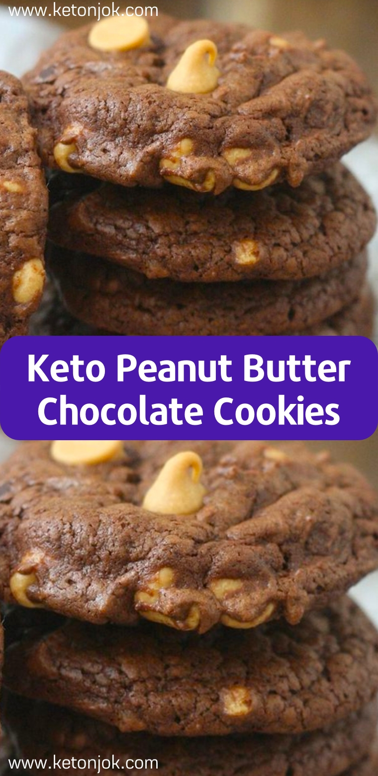 Keto Peanut Butter Chocolate Cookies Recipe Joki's Kitchen