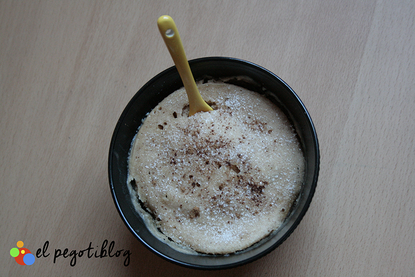Receta de Mugcake snickerdoodle