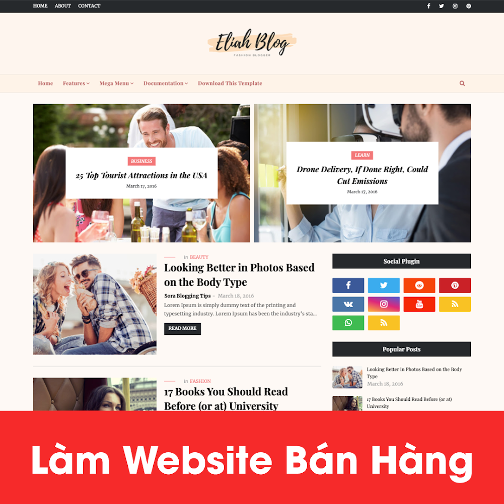 [A121] Dịch vụ thiết kế website nhà hàng uy tín, chất lượng nhất