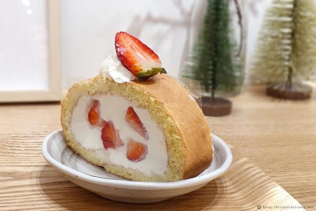 Christina Truong Food From the Lens Photography Toronto Evening Dessert Adventures Little Pebbles Strawberry Roll Cake