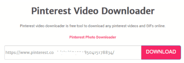 Загрузчик из пинтереста