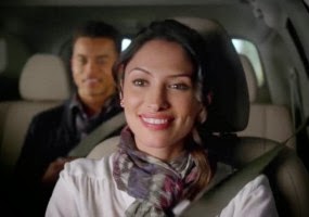 Woman in nissan rogue commercial #8