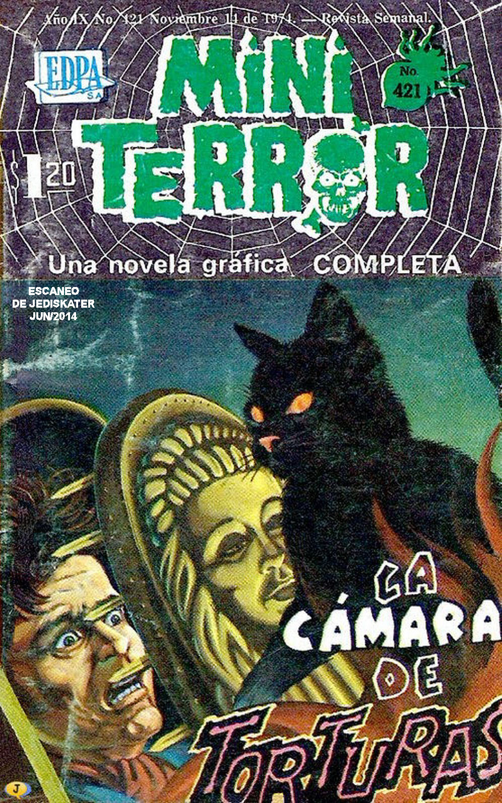 La Revistaría de Librada Mini Terror No. 421, “La Camara de Torturas