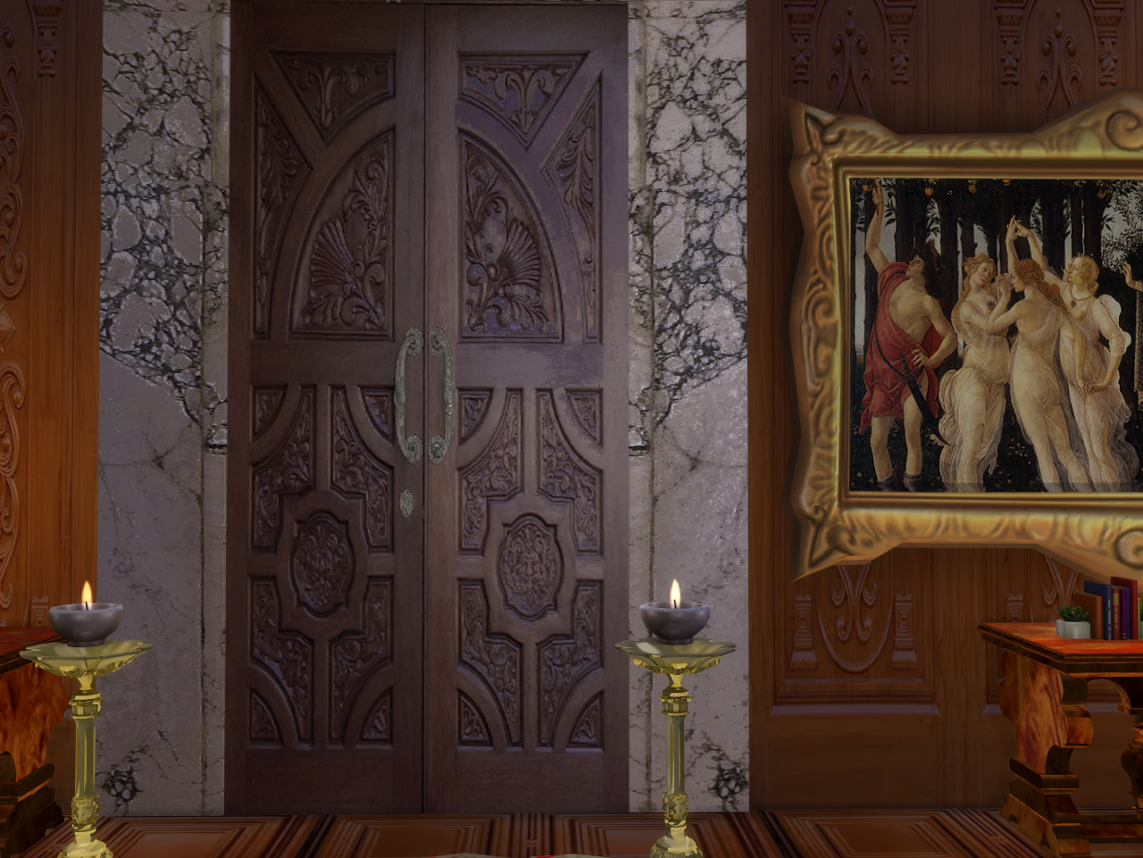 Anna Quinn Stories Secret Doors For SIMS 4