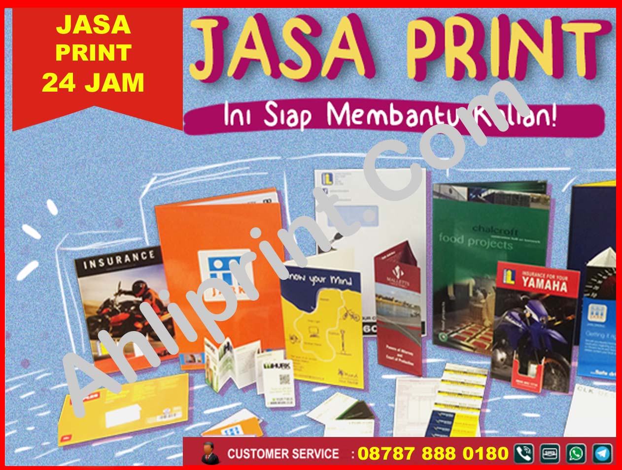 Cetak Percetakan Print Digital Fotocopy Penjilidan Design Murah Jakarta