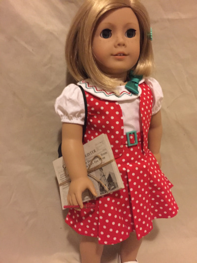 american girl kit reporter dress