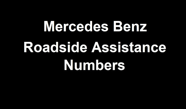 Mercedes Benz   Roadside Assistance Number