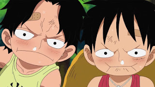 One Piece エース サボ ルフィ幼少期 Ace Sabo Luffy