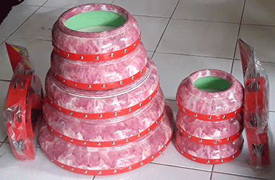 Harga Jual 1 Set Alat Rebana Qosidah /Qasidah di Toko Jakarta Bogor Depok Tangerang dan Bekasi