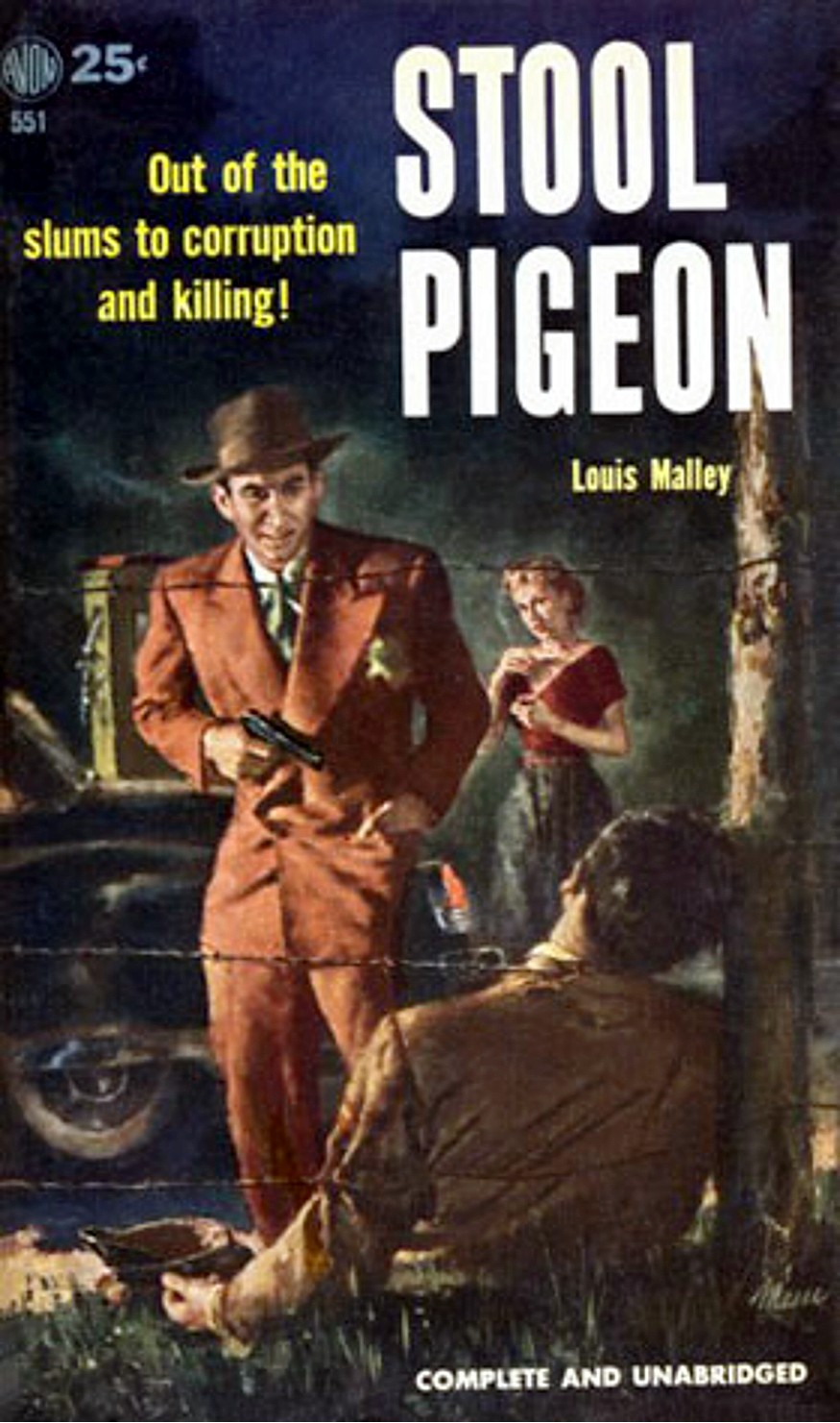 Rough Edges Books Stool Pigeon Louis Malley