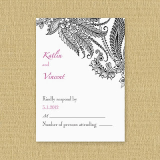 Lace Respond Cards