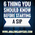 6 Things You Should Know Before Starting a SIP