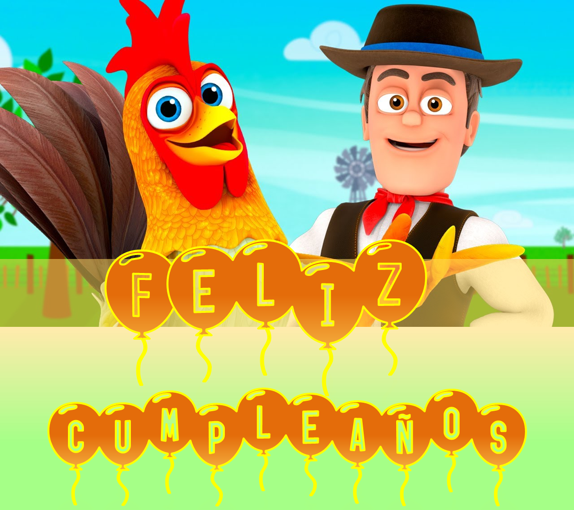 Kits imprimibles gratis Imágenes de feliz cumpleaños granja de Zenón