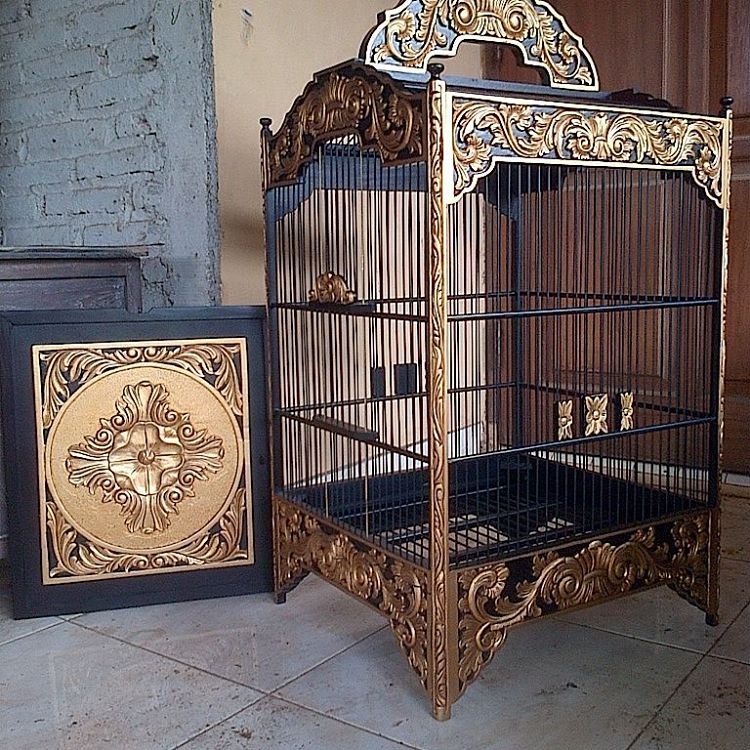 Jual Sangkar Ukir Murah Kacer, Cucak Ijo, Kenari Model