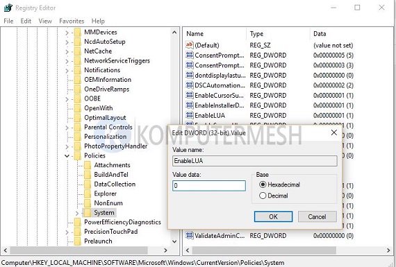 Cara Menghilangkan UAC (User Account Control) Windows 7/8/10 Cara Menghilangkan UAC (User Account Control) Windows 7/8/10