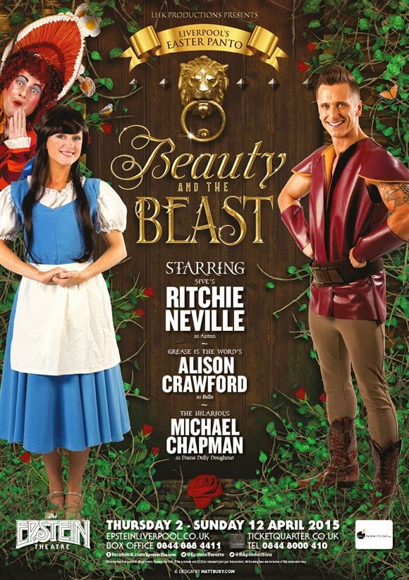 beauty and the beast pantomime advert