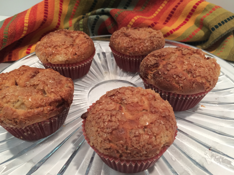Mystery Lovers' Kitchen Easy Pear Muffins, glutenfree recipe from DarylWoodGerber