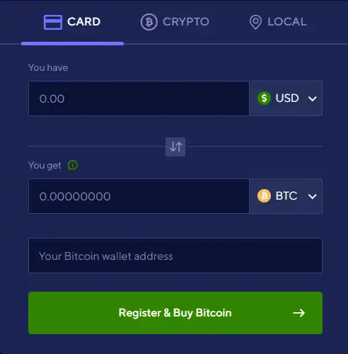 Switchere Review Buy And Sell Bitcoin Or Crypto Instantly With Credit Card