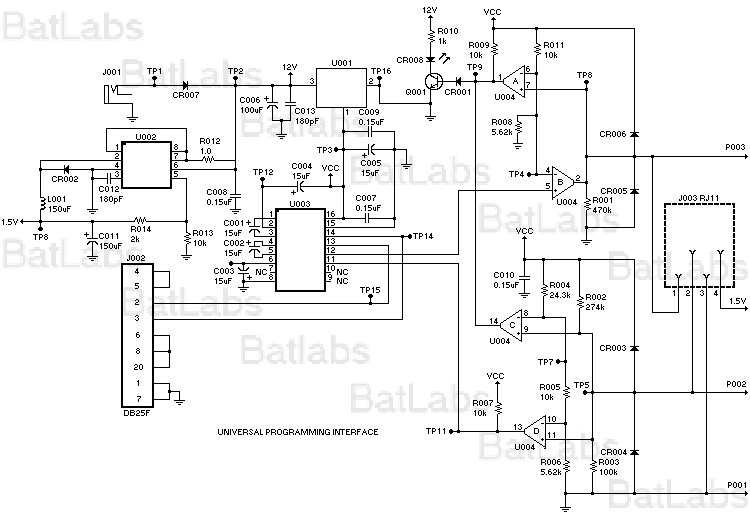 Schematic Diagram Radio Motorola Interface RS232