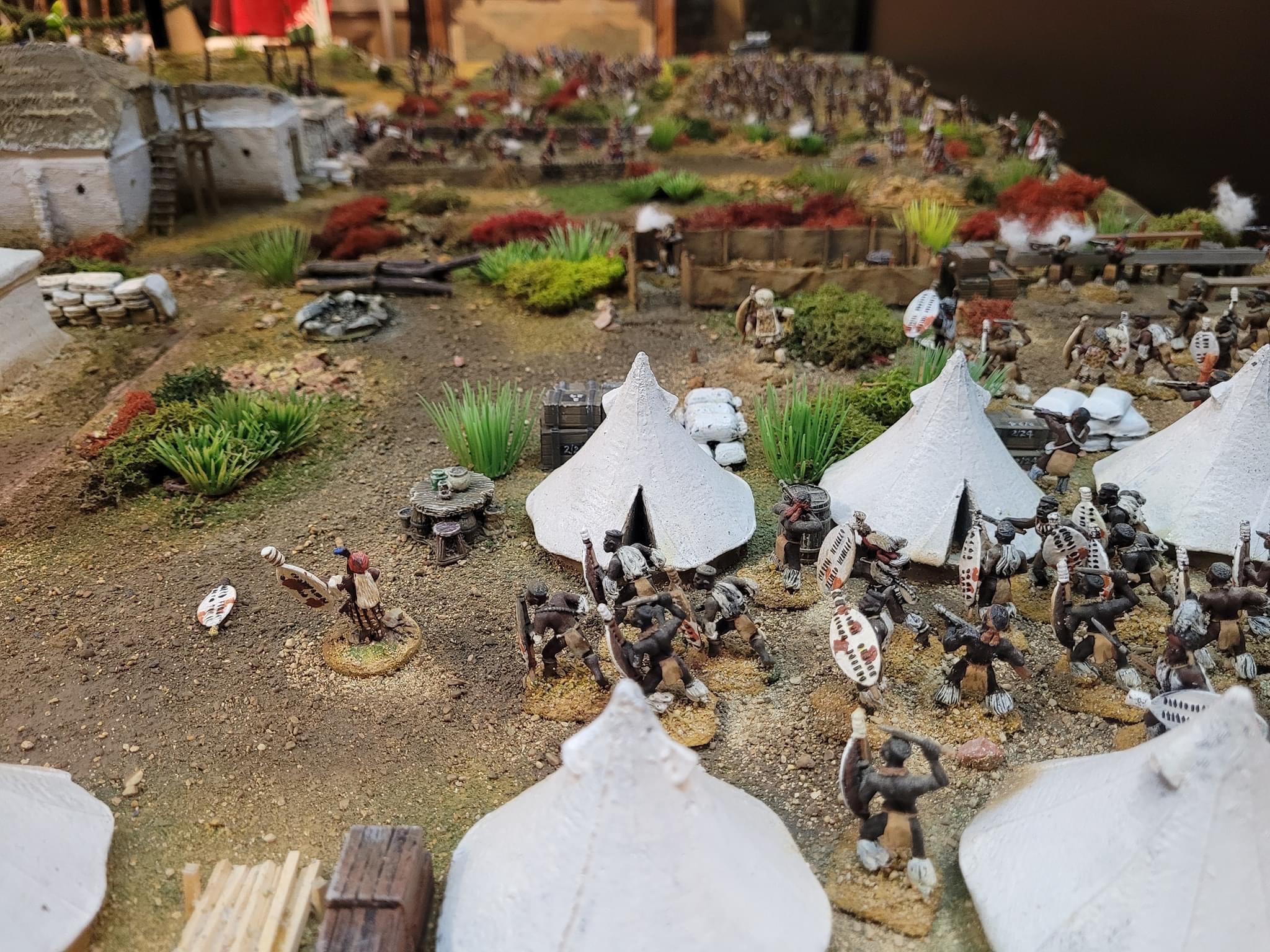 One man and his brushes. Musings A visit to the the Royal Welsh