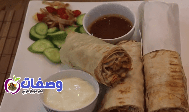 طريقة عمل شاورما الدجاج السورية