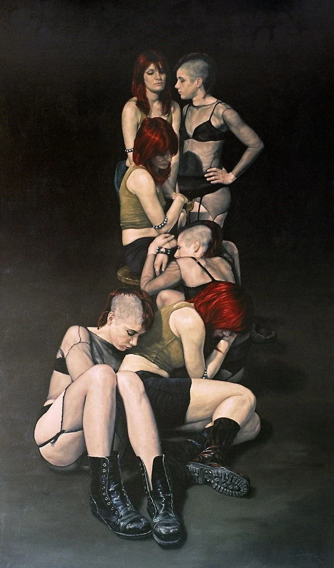 DeAngel 1966 | Spanish Hyperrealist Figurative painter