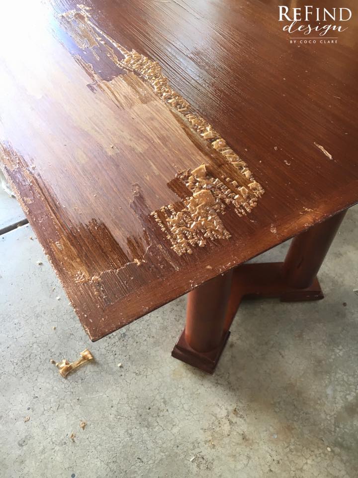 from Gardners 2 Bergers Strip & Stain Nautical Oak Table