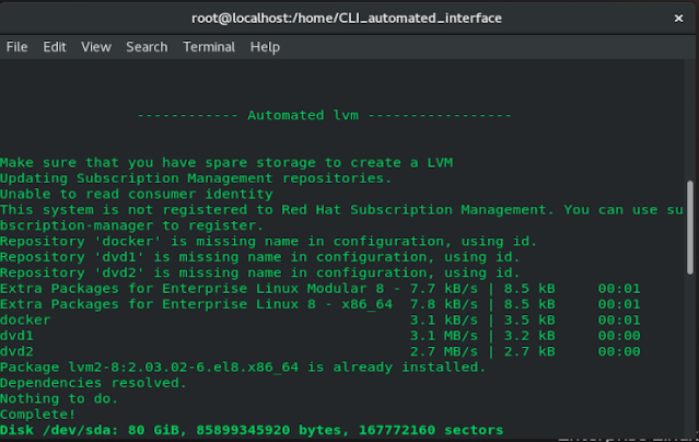 Automation Using Python Menu-Driven Program image.