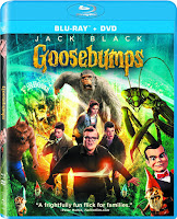 Goosebumps (2015) Blu-Ray Cover
