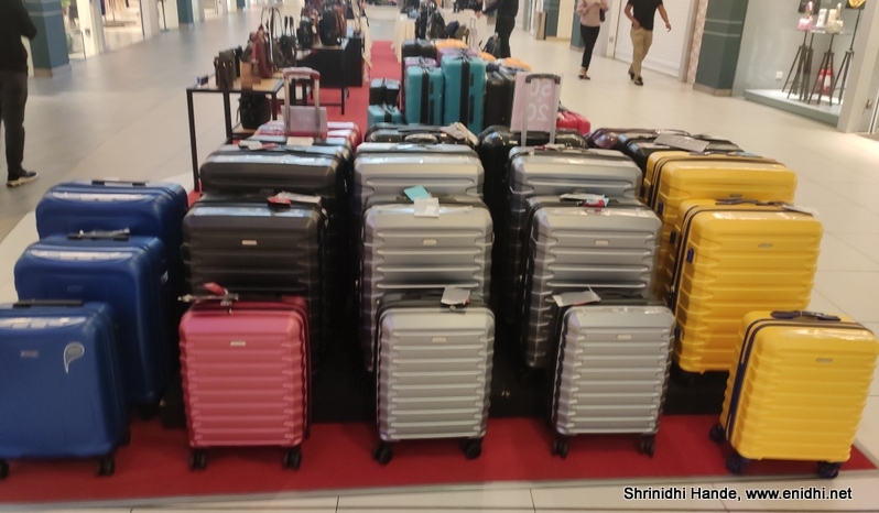 luggage left at airport