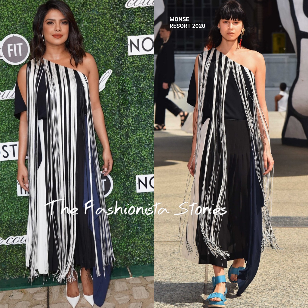 Priyanka Chopra in Monse at the FIT 2019 Couture Council Luncheon