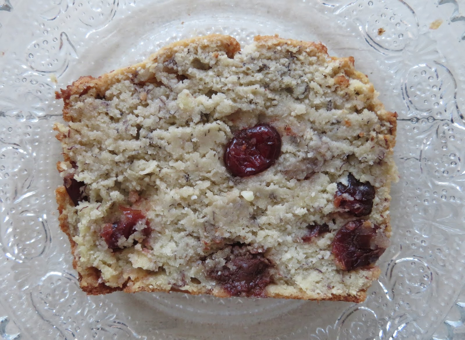 Cake aux bananes et la noix de coco, aux cranberries et au chocolat au ...