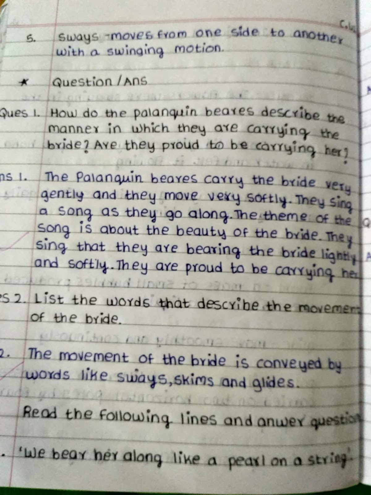 English Palanquin Bearers [Notebook work]