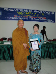 foto Pengambilan sumpah dokter Umum di Universitas Methodist Indonesia