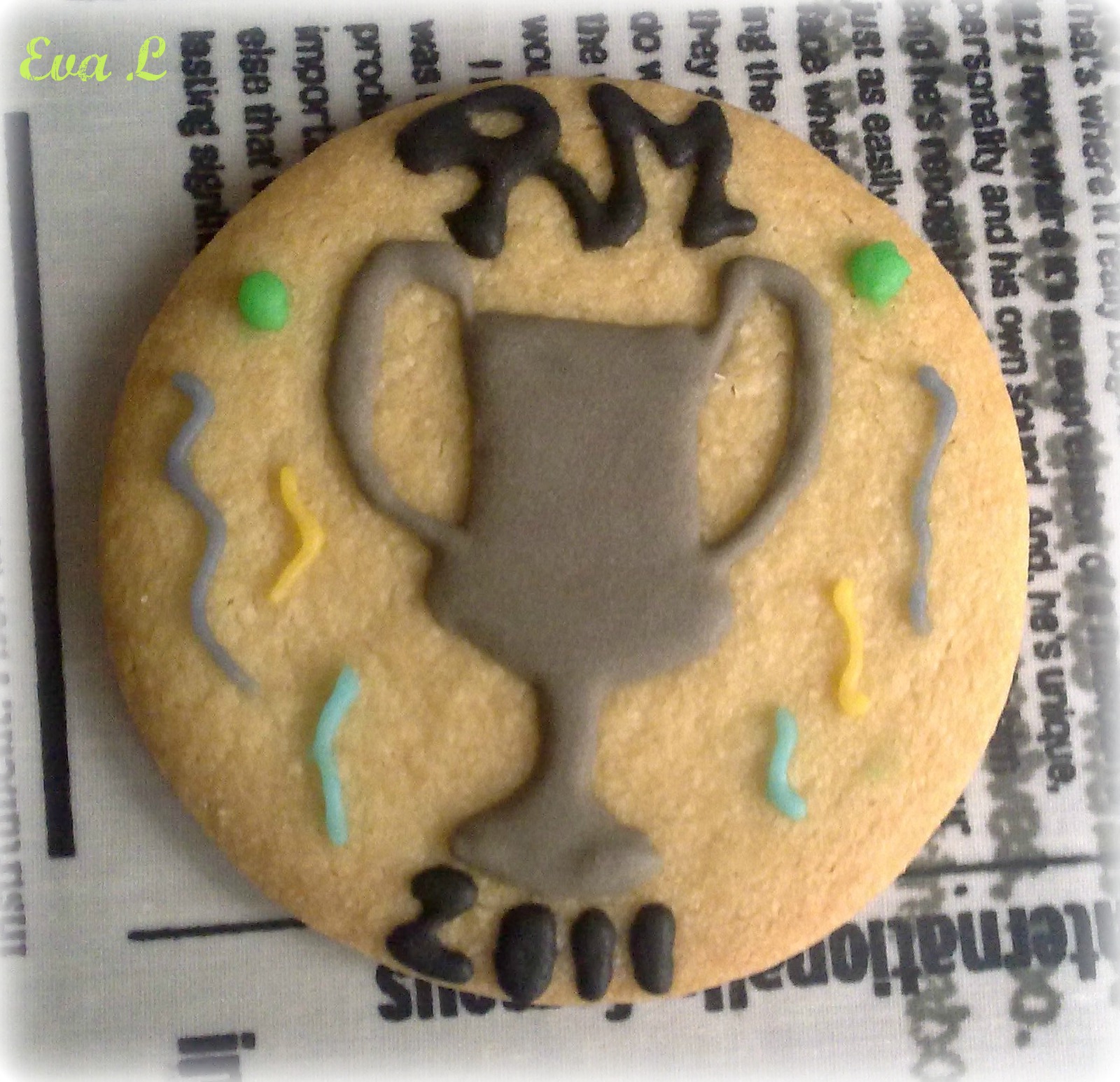 EvaLestaprendiendo GALLETAS REAL MADRID