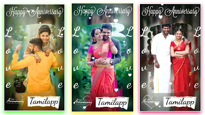Wedding Anniversary Tamil WhatsApp Status video Editing In KineMaster