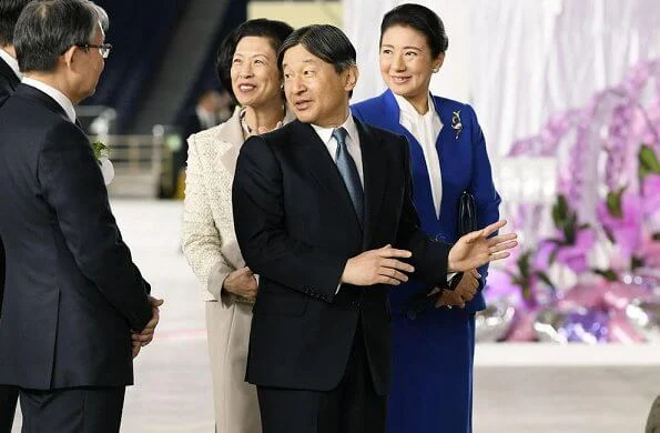 Emperor Naruhito, Empress Masako, Princess Takamado and Noriko Senge