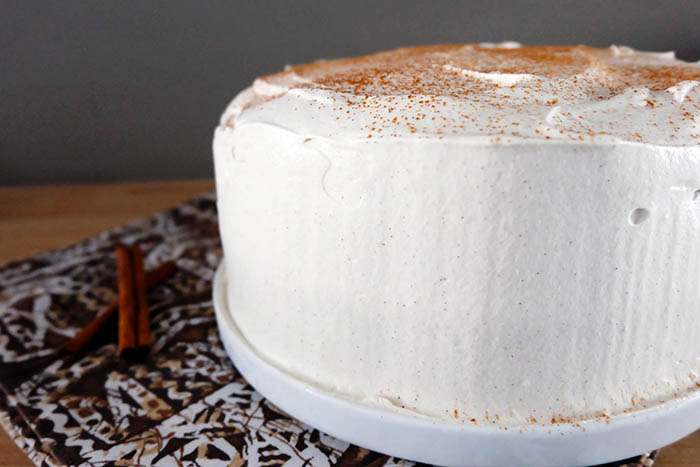 Mexican Chocolate Cake with Mascarpone Whipped Cream Frosting | The ...