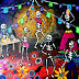 Mexican Fiesta DIA De Los Muertos Art widescreen wallpaper (1600 x 1247 )