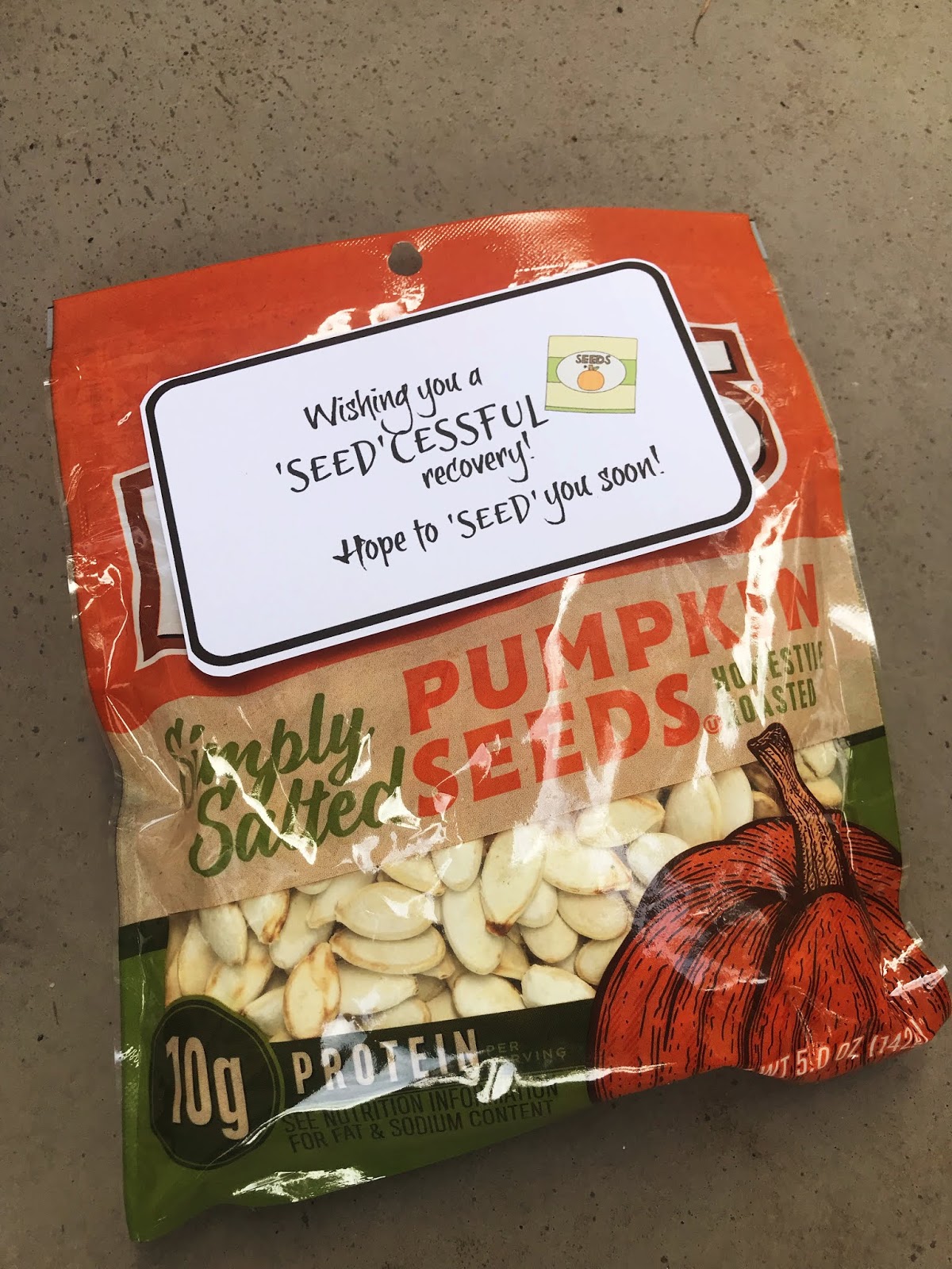 michelle paige blogs Seed Puns with Printable Tags for Gift Giving