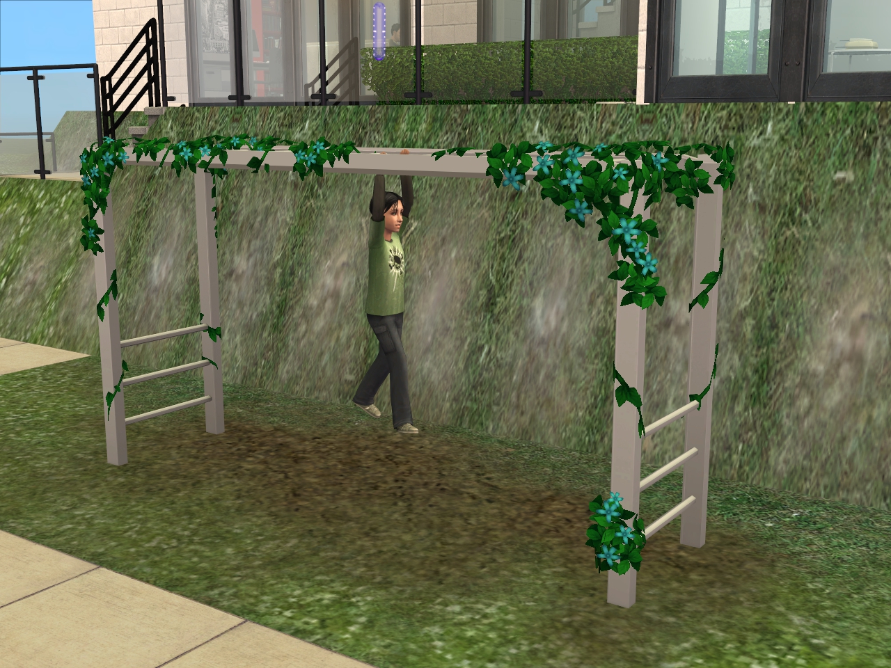 TheNinthWaveSims The Sims 2 TS4 TS2 Romantic Gardens Monkey Bars sims-legacy-challenge-sims-challenge-sims-4-stories-sims-4-cheats